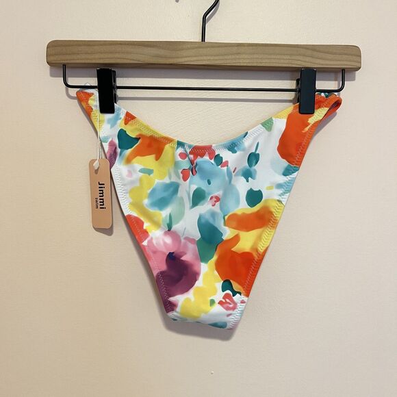 NWT Jimmi Swim Wynwood Bikini Set Size Small Multi Color - Picture 4 of 12